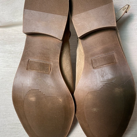 8.5 SEYCHELLES Bootie Scoundrel Taupe Tan NWOB - Picture 4 of 4